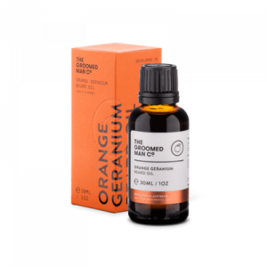the groomed man co - orange geranium beard oil